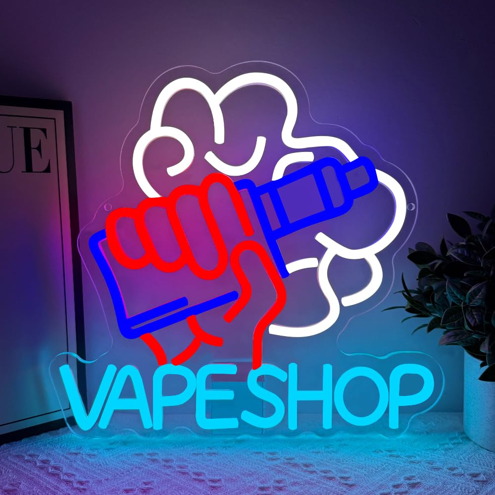Vaping Shop - Vape Shop Neon Sign USB Powered