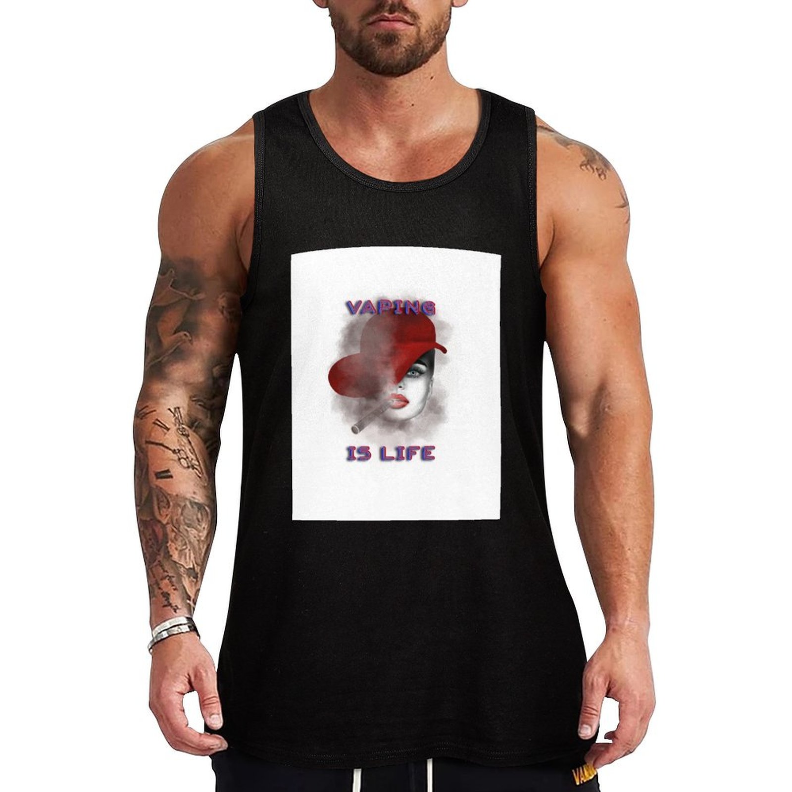 Quick Vape - Vaping is life Tank Top Sweat