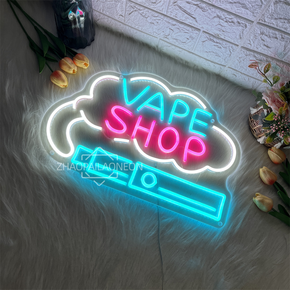 VAPE SHOP Led Neon Sign Wall R - Vaping Shop 리뷰 및 가격