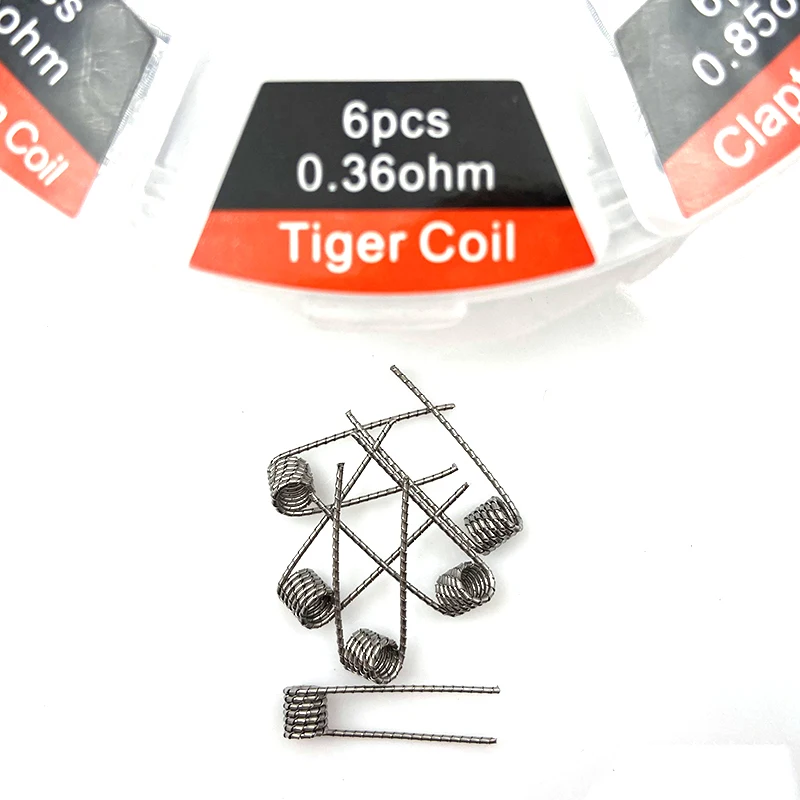 Prebuilt Coil 8 Styles Fused A - Clapton Wire Pre Built 리뷰 및 가격