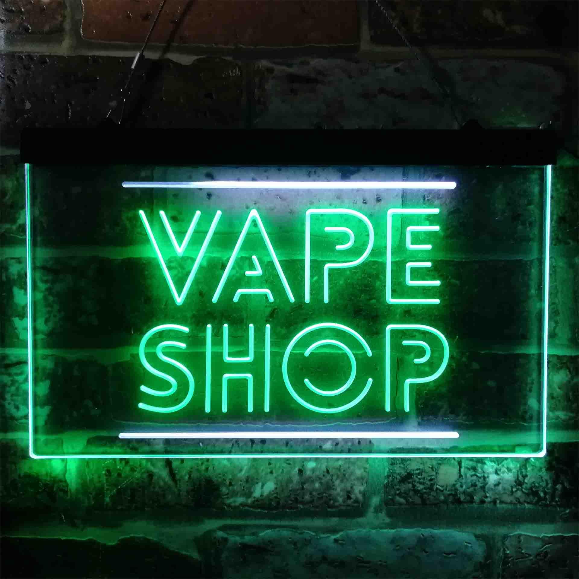 VAPE SHOP Dual Color Led Neon  - Vaping Shop 리뷰 및 가격