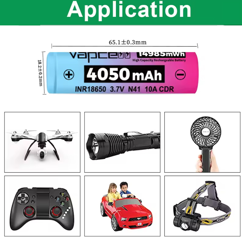 New Original Vapcell N41 18650 - Vape Battery 18650 리뷰 및 가격