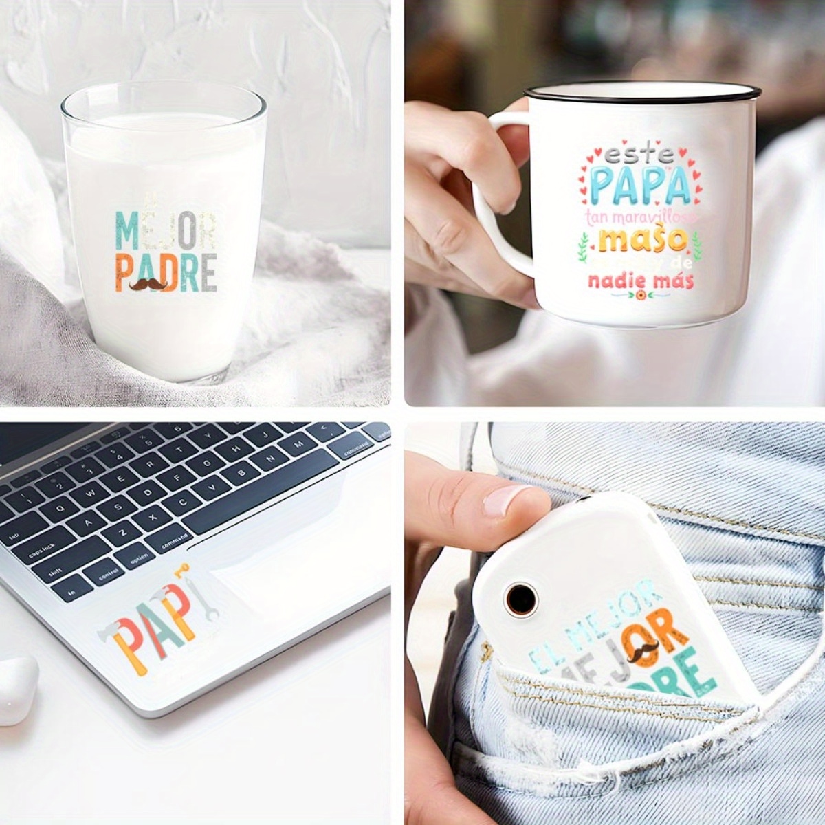 24Pcs/Set Father's Day Quotes  - Rdta Tank Glass 리뷰 및 가격
