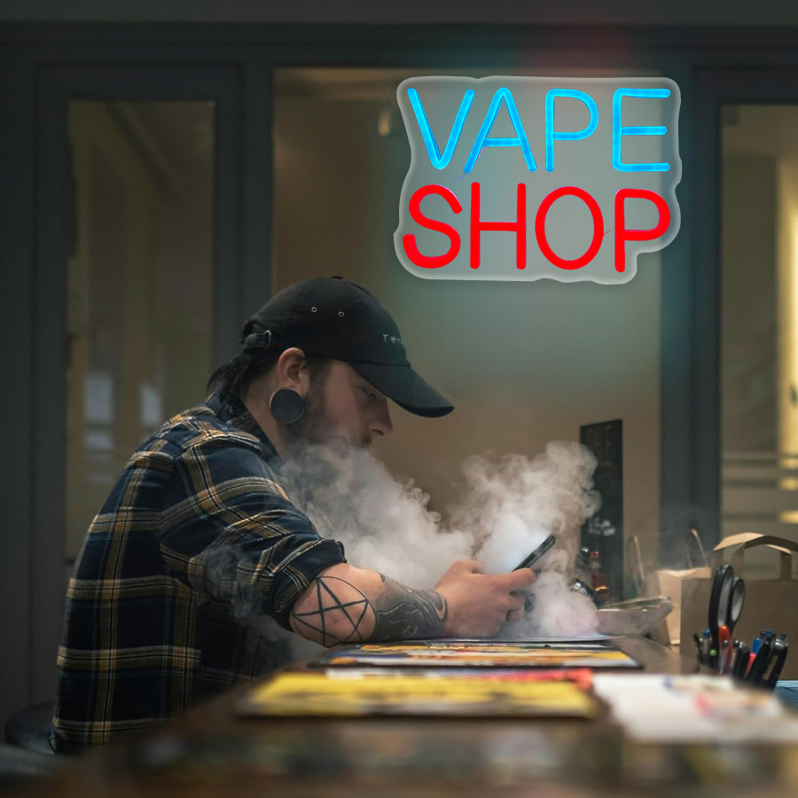 Vape Shop Neon Sign For Wall D - Vaping Shop 리뷰 및 가격