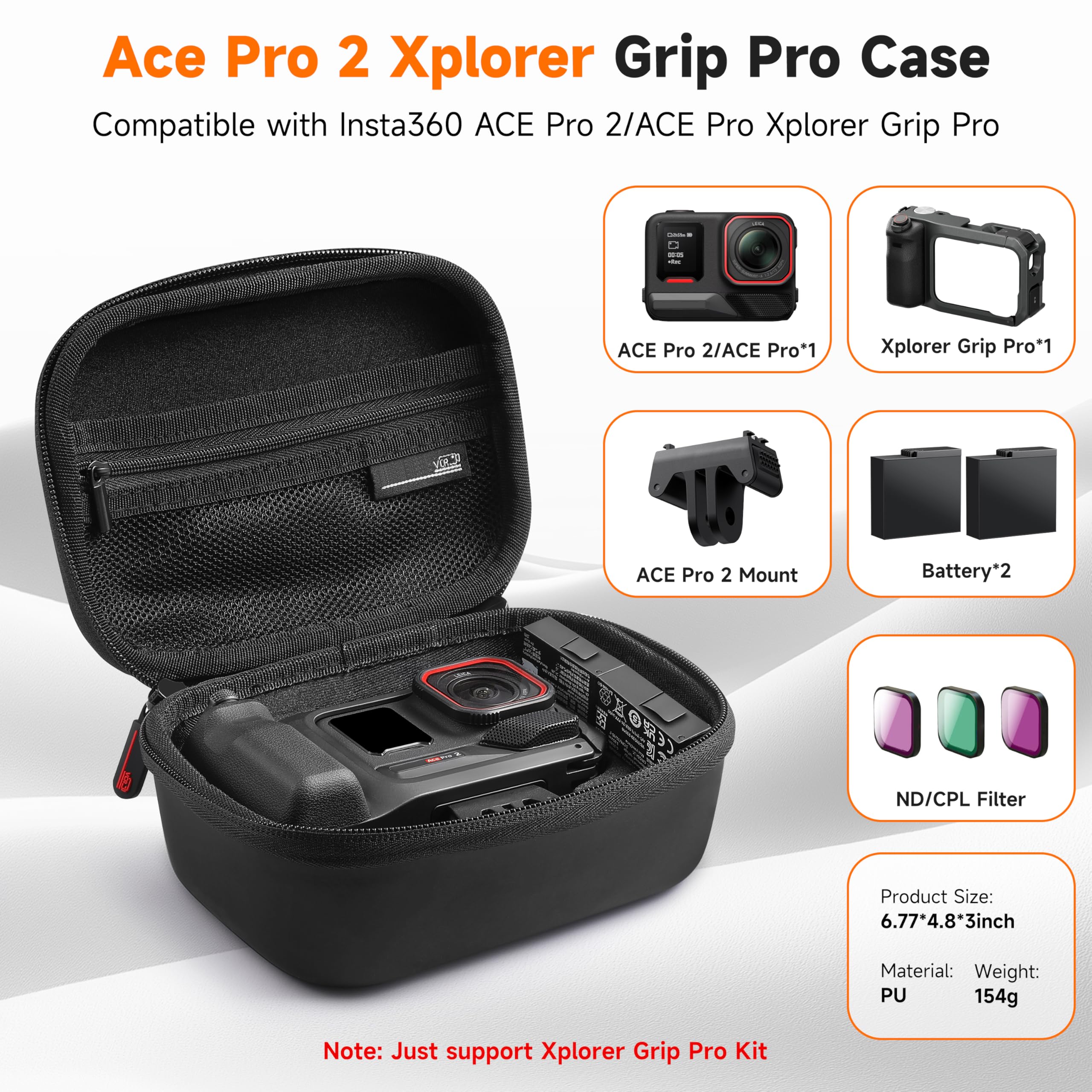 Carrying Case For Insta360 Ace - Battery Case Storage 리뷰 및 가격