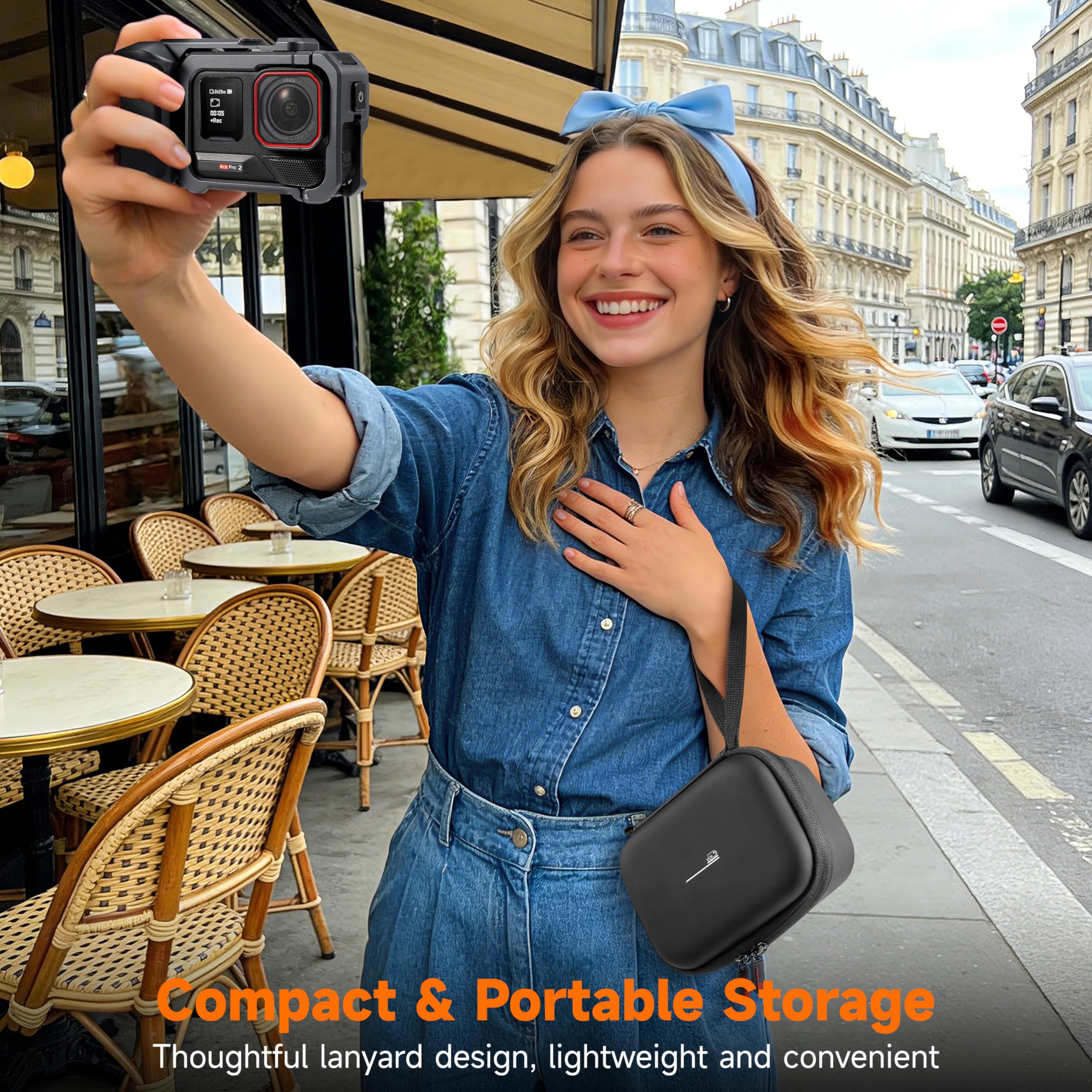 Carrying Case For Insta360 Ace - Battery Case Storage 리뷰 및 가격