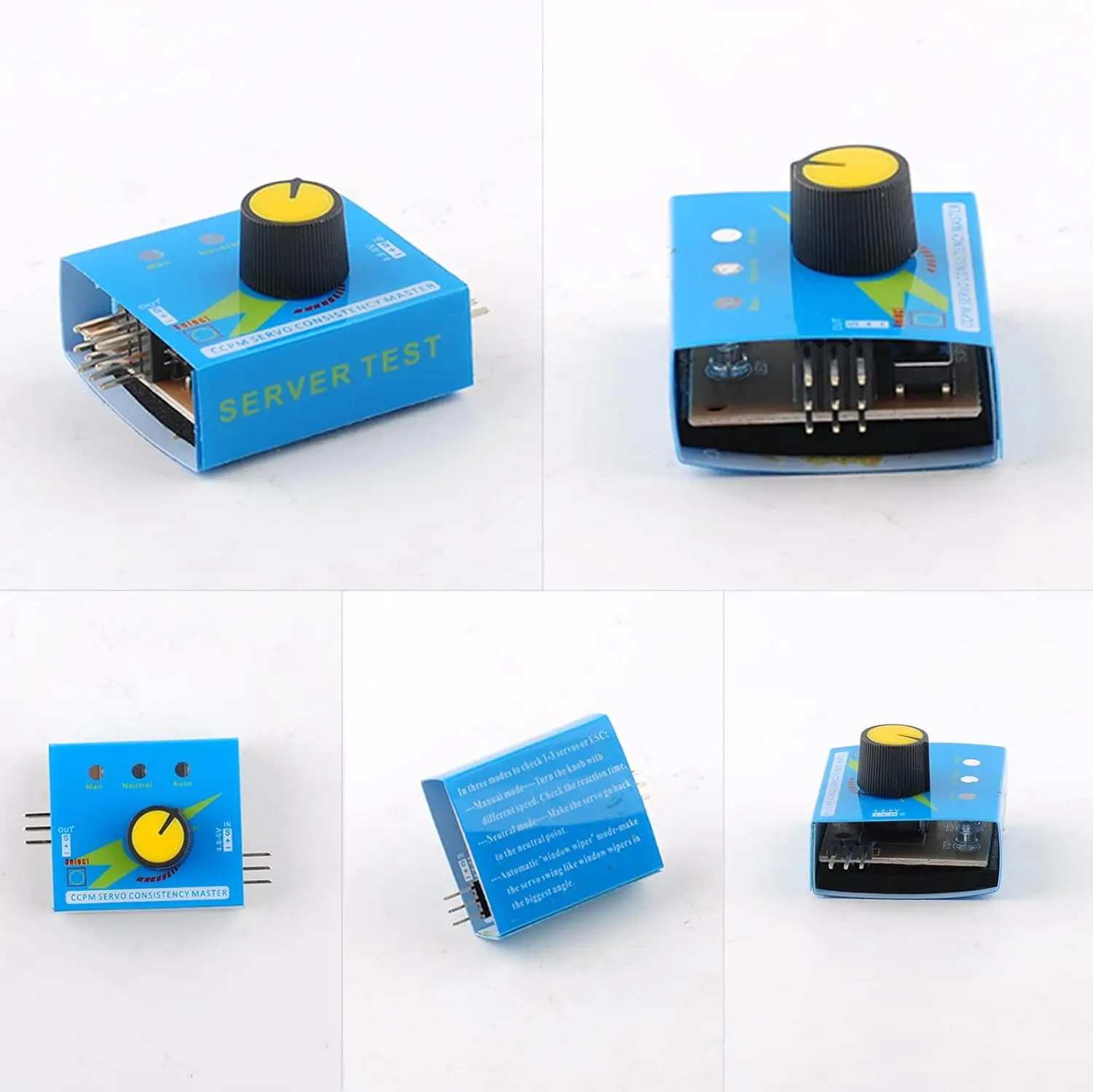 Servo Tester 3CH Digital ESC S - Battery Case Storage 리뷰 및 가격