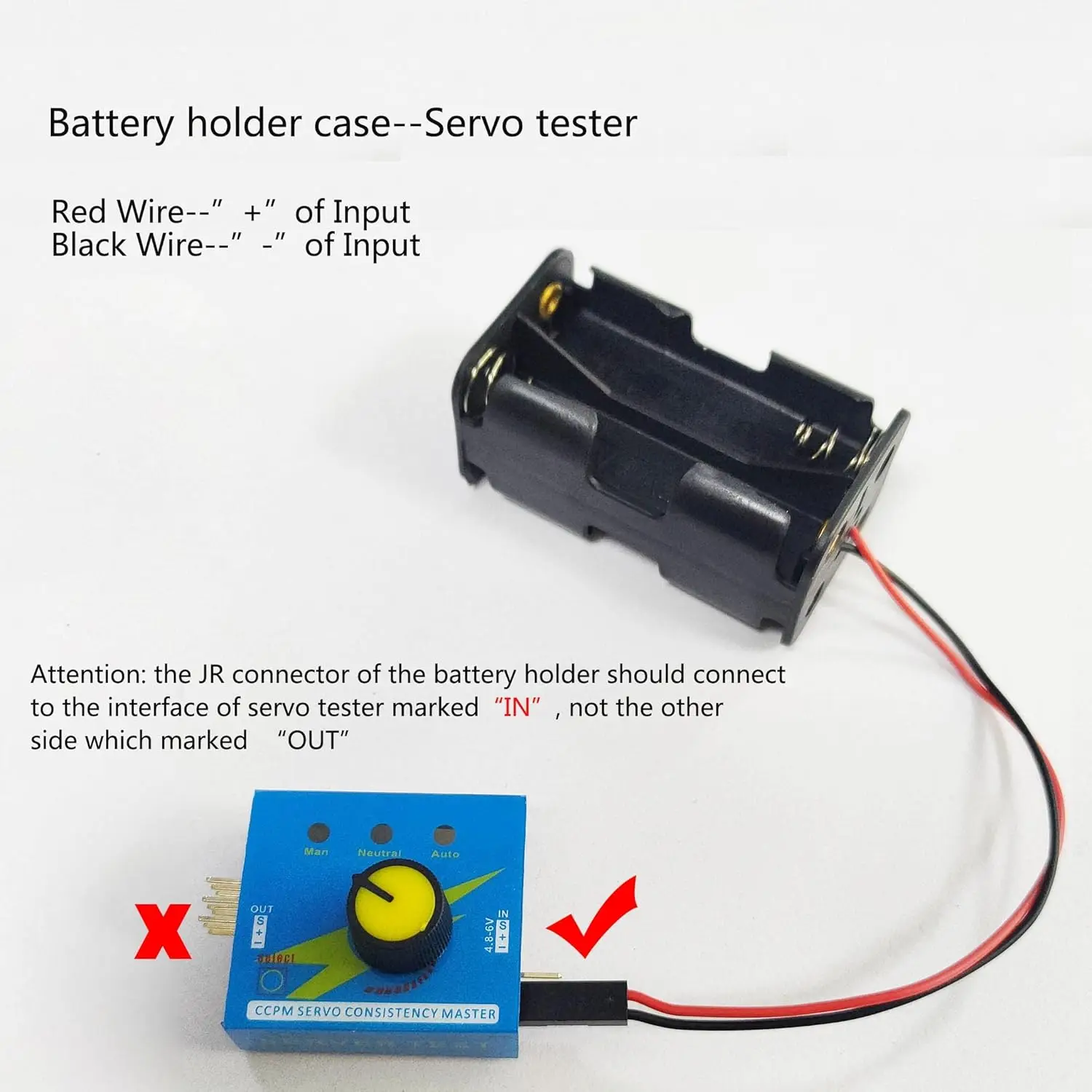 Servo Tester 3CH Digital ESC S - Battery Case Storage 리뷰 및 가격