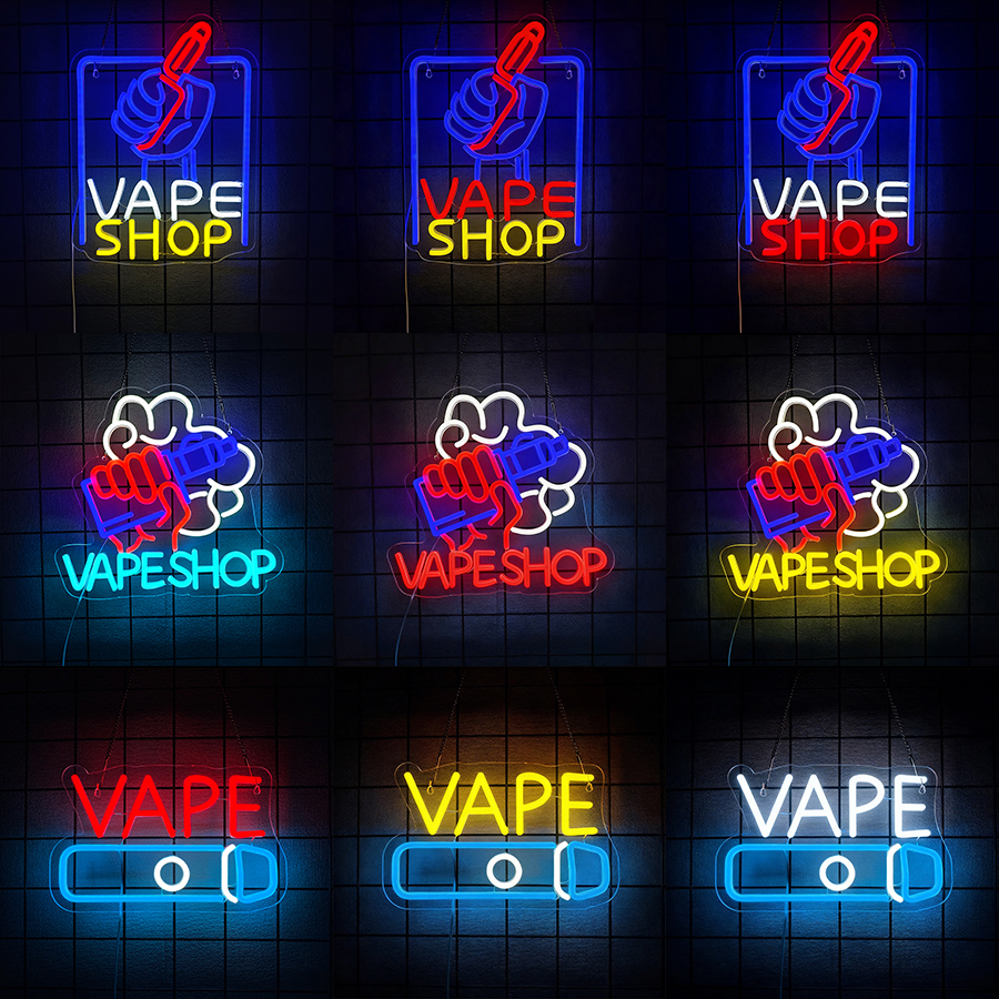 VAPE Shop Neon Sign for Smoke  - Vaping Shop 리뷰 및 가격