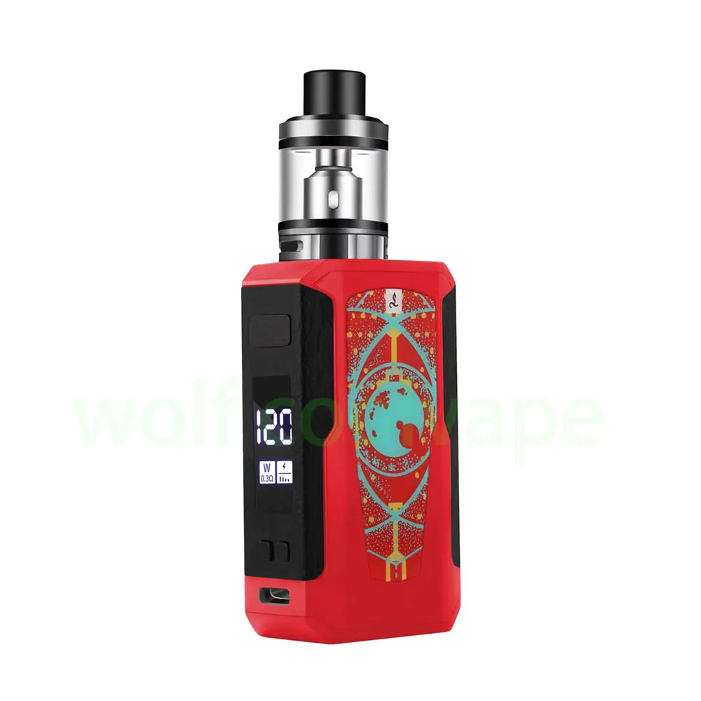 120W Vaporizer Vape Mod Kit by - Vape Battery 18650 리뷰 및 가격