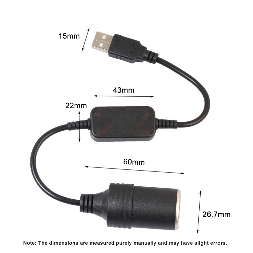 1pc 5V 2A USB To 12V Cigarette - Accessories Experts Vape 리뷰 및 가격