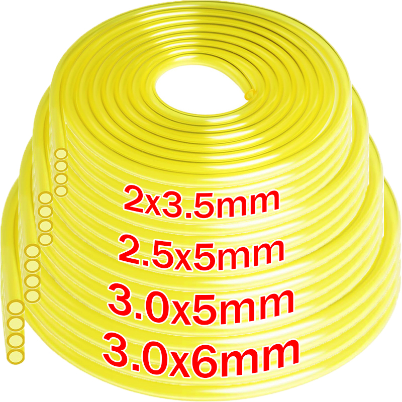 Yellow Fuel Line Hose Set 2x3. - Weed Vaping Accessories 리뷰 및 가격