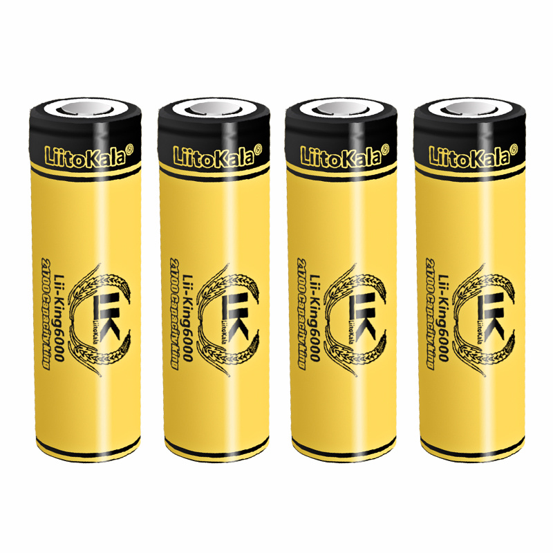4pcs LiitoKala 3.7V 18650/2170 - Vape Battery 18650 리뷰 및 가격