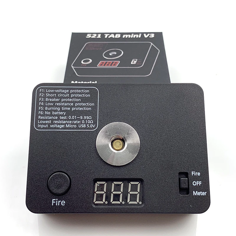 TAB Mini V3 Resistance Test 3i - Vape Band Silicone 리뷰 및 가격