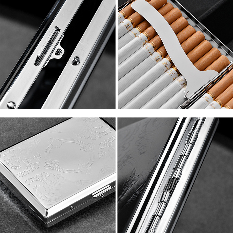 20-Cigarette （Freeform）Silver  - Smoking & Vaping Accessories 리뷰 및 가격