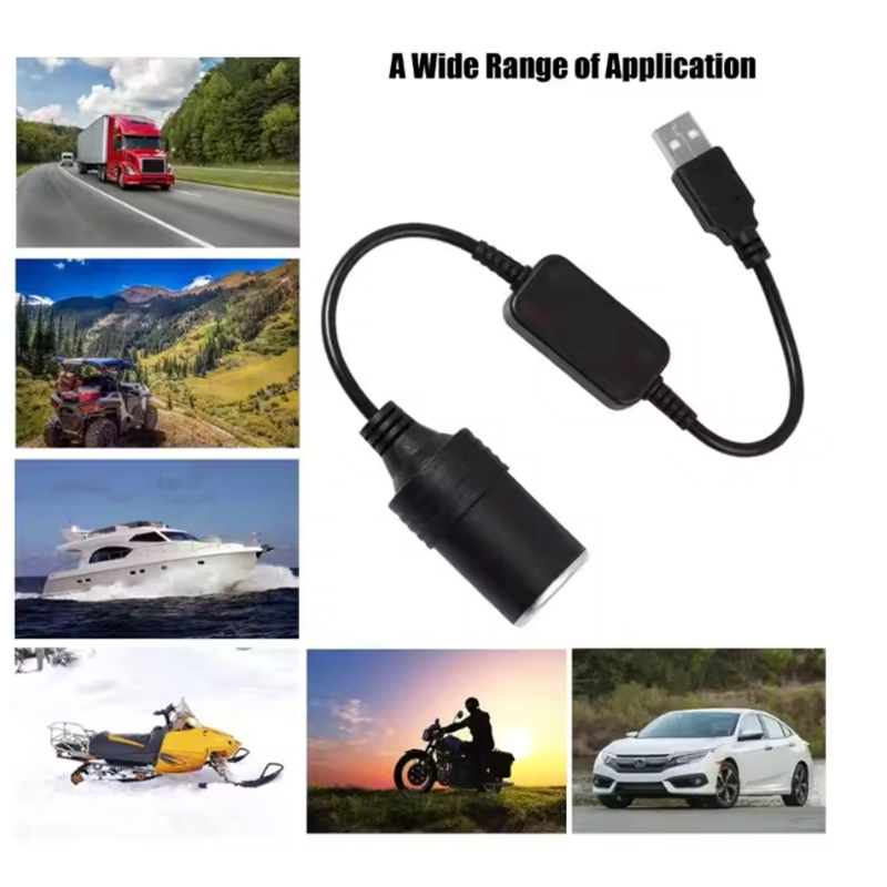 1pc 5V 2A USB To 12V Cigarette - Accessories Experts Vape 리뷰 및 가격
