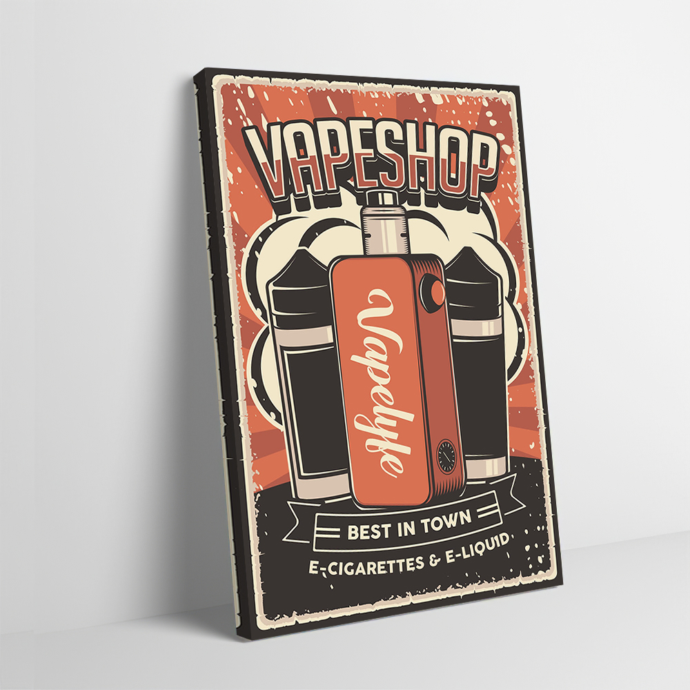 Vape Shop Printing Poster Pict - Vaping Shop 리뷰 및 가격