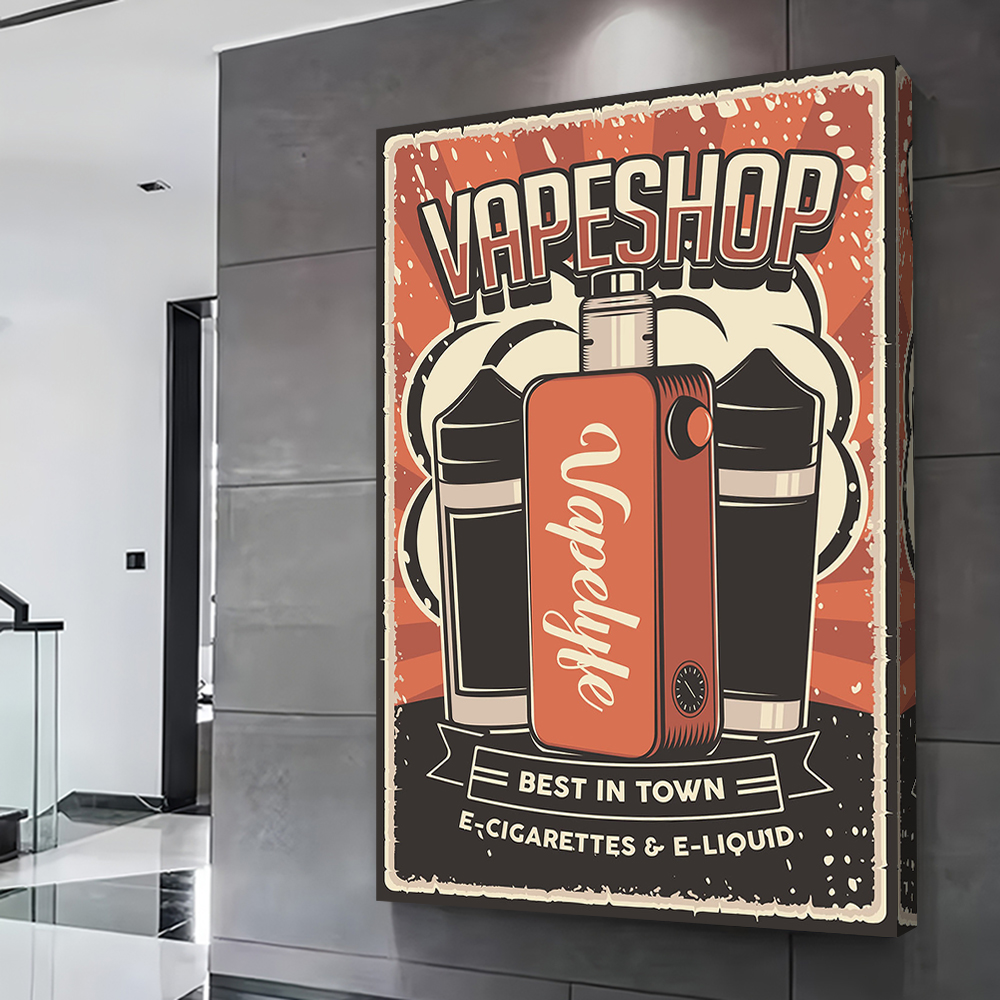 Vape Shop Printing Poster Pict - Vaping Shop 리뷰 및 가격