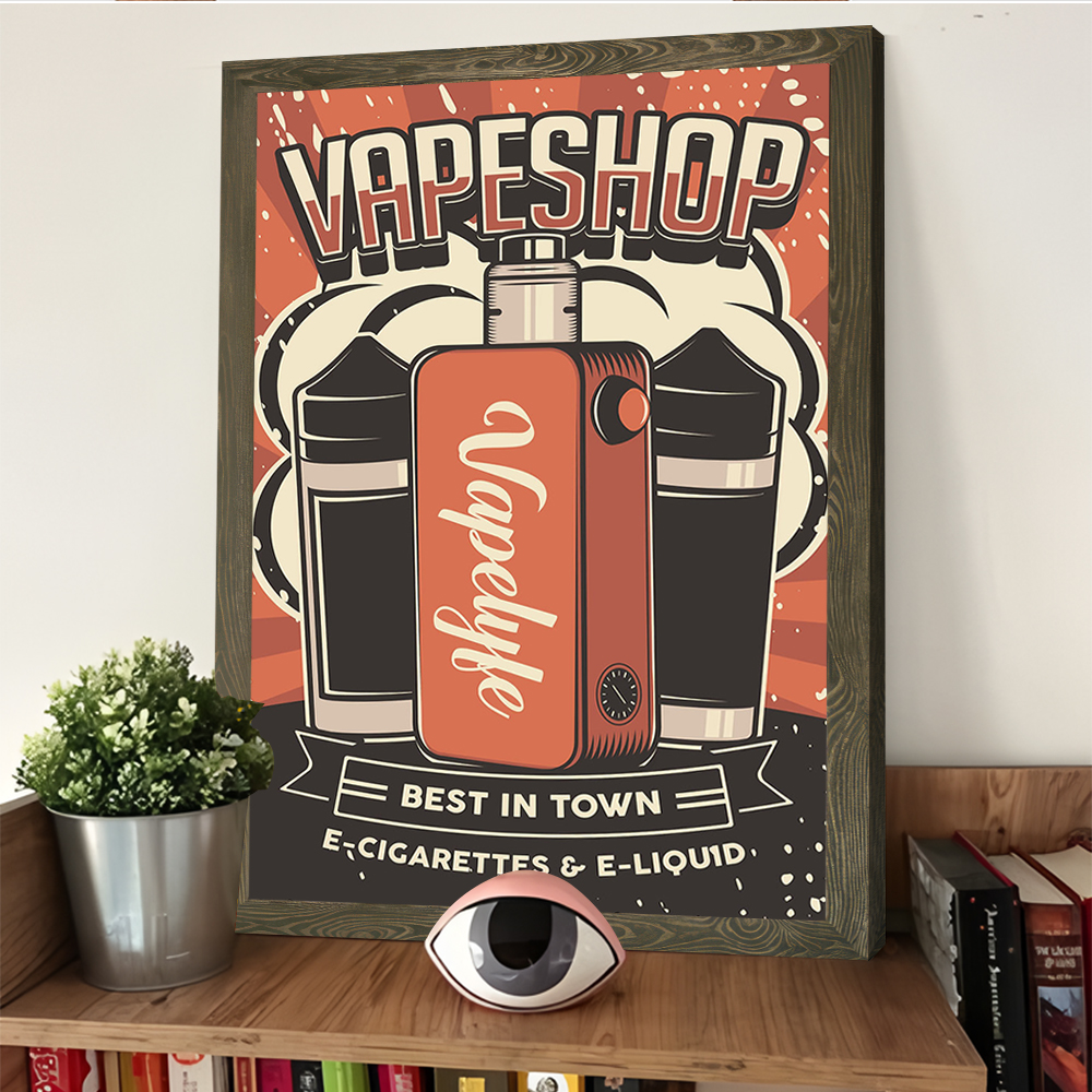 Vape Shop Printing Poster Pict - Vaping Shop 리뷰 및 가격
