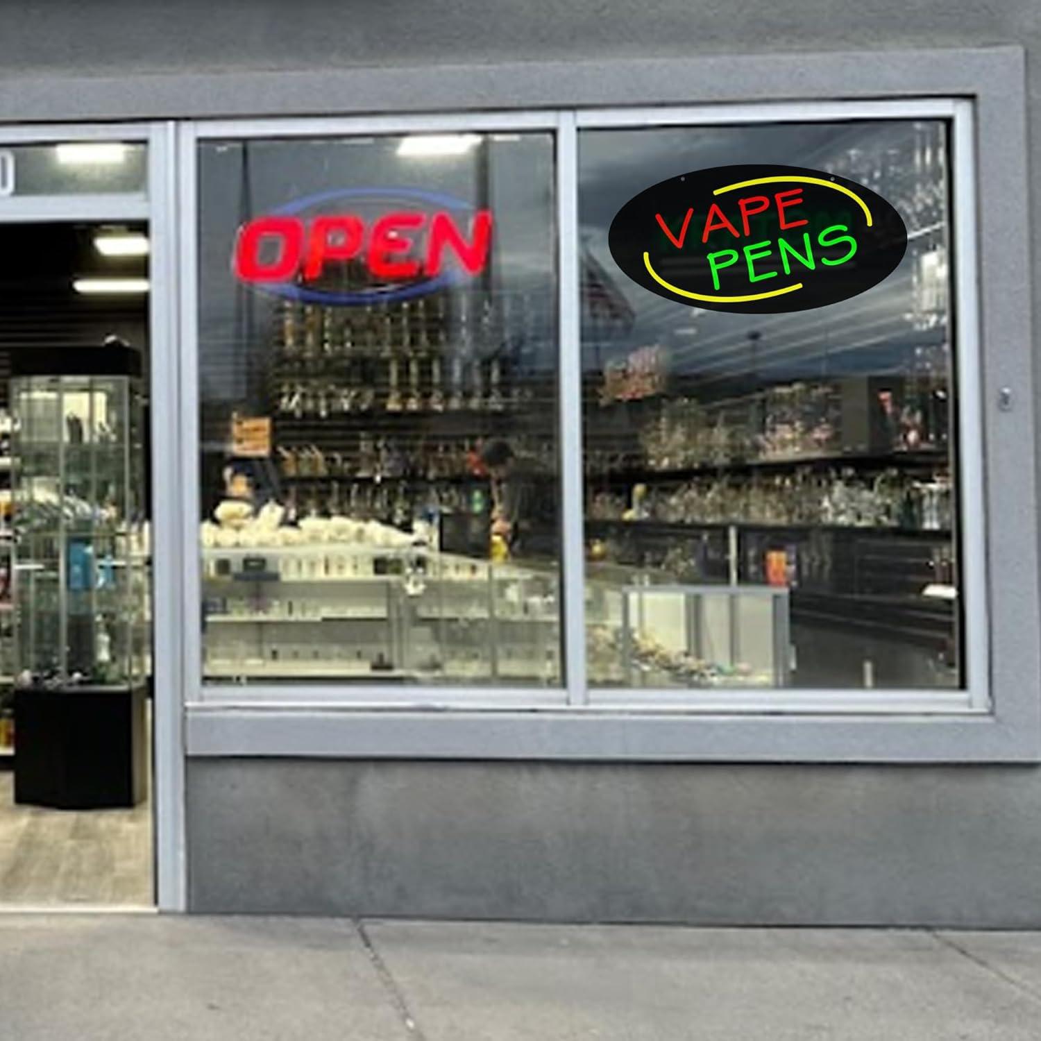 Vape Pens Neon Sign Dimmable L - Vaping Shop 리뷰 및 가격