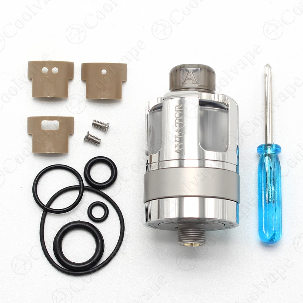 Wolfcoolvape Aviator 22mm RTA  - Vaping Air 리뷰 및 가격