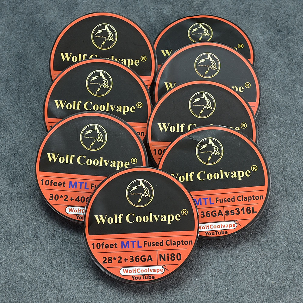 10Feet NI80/A1/SS316L MTL Fuse - Clapton Wire Pre Built 리뷰 및 가격