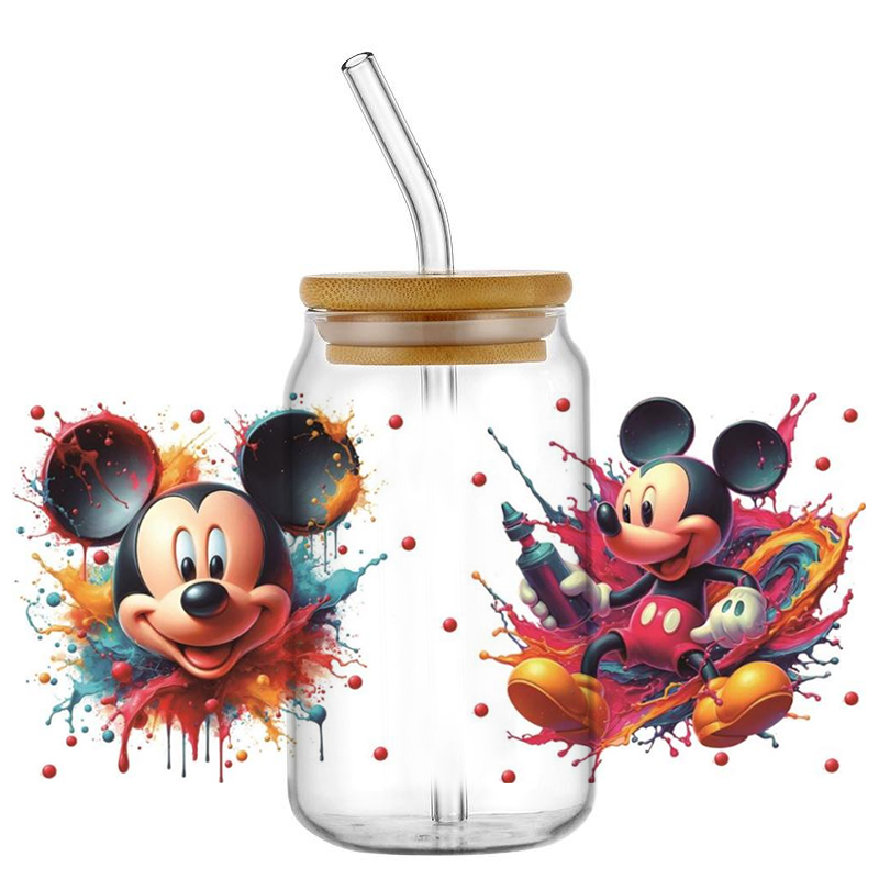 Mickey and Minnie UV DTF Cup W - Rdta Tank Glass 리뷰 및 가격