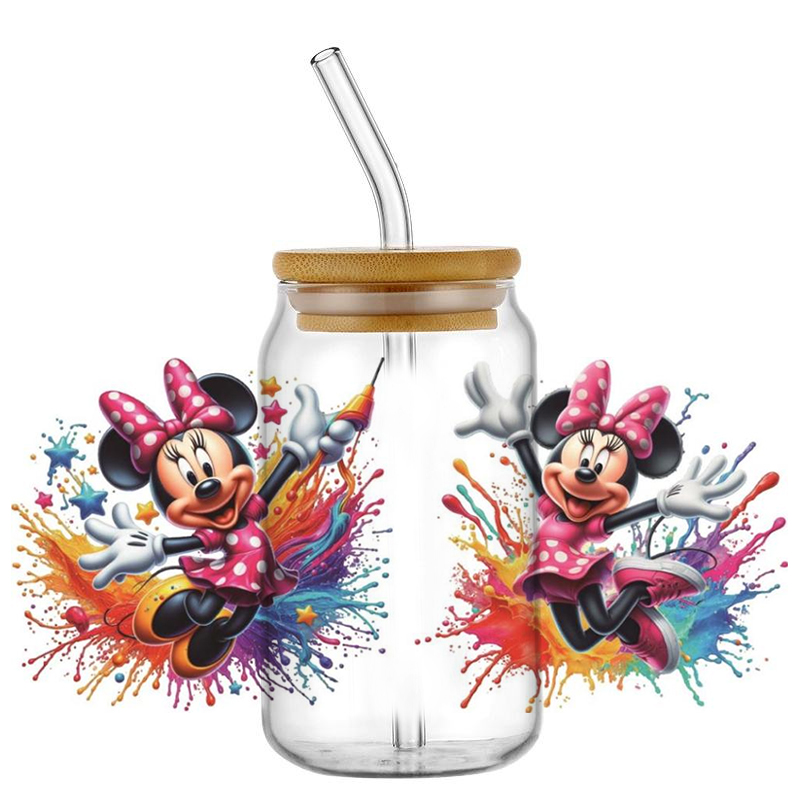 Mickey and Minnie UV DTF Cup W - Rdta Tank Glass 리뷰 및 가격