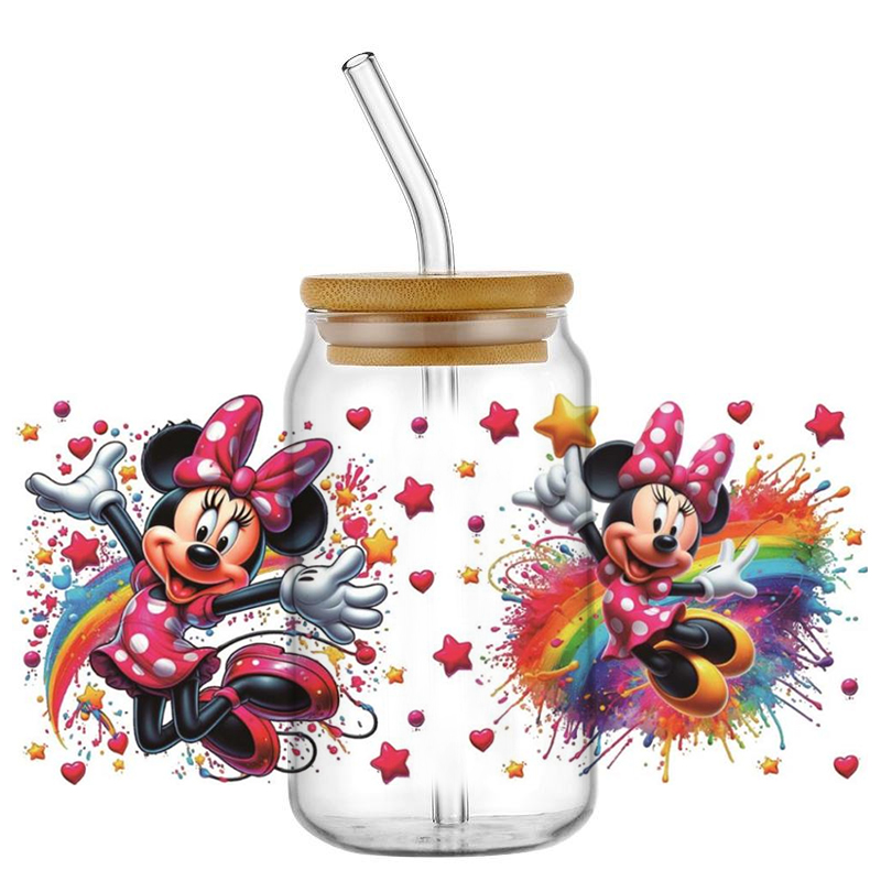 Mickey and Minnie UV DTF Cup W - Rdta Tank Glass 리뷰 및 가격