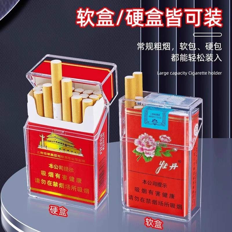 Transparent Flip Cover Sliding - Smoking & Vaping Accessories 리뷰 및 가격