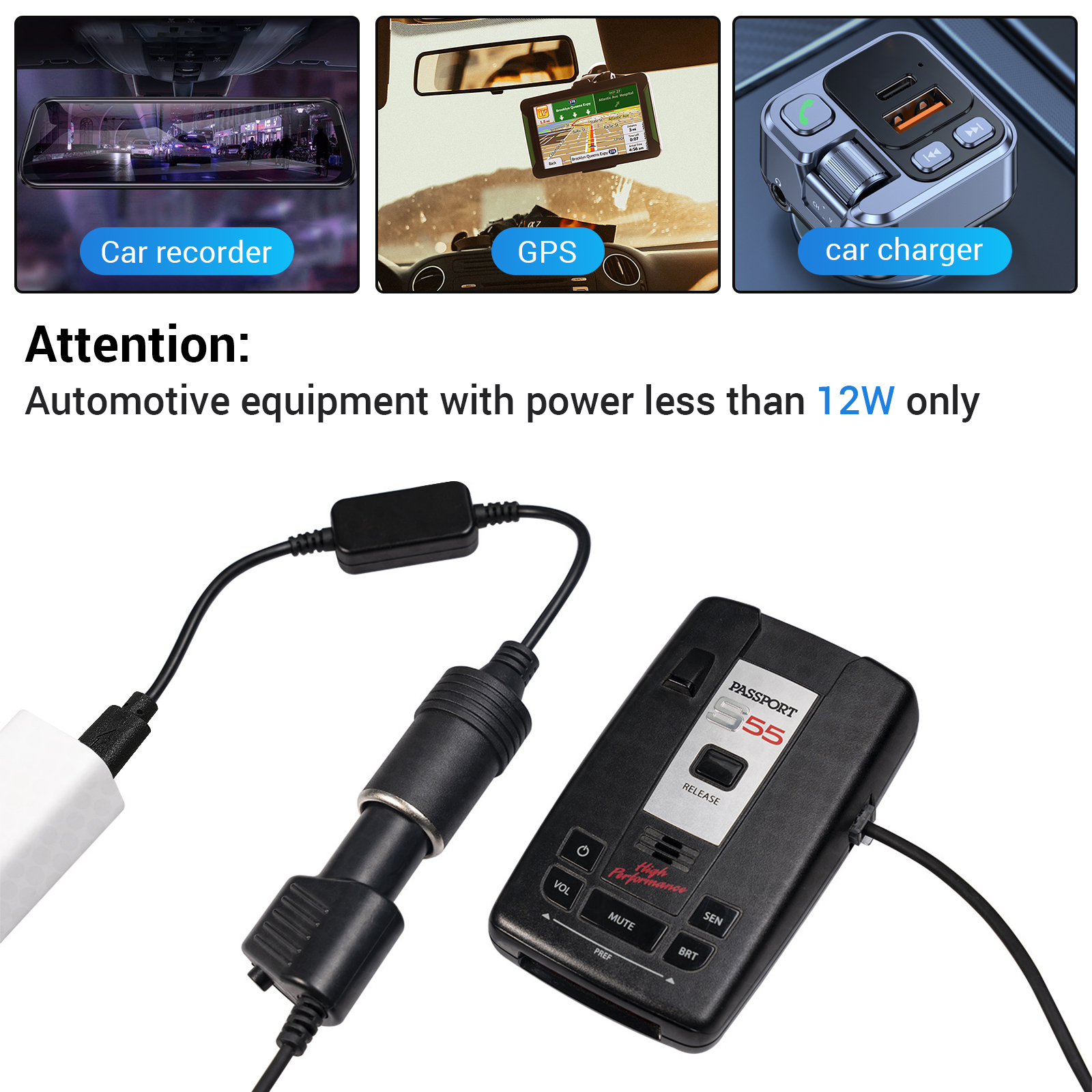 1pc 5V 2A USB To 12V Cigarette - Accessories Experts Vape 리뷰 및 가격