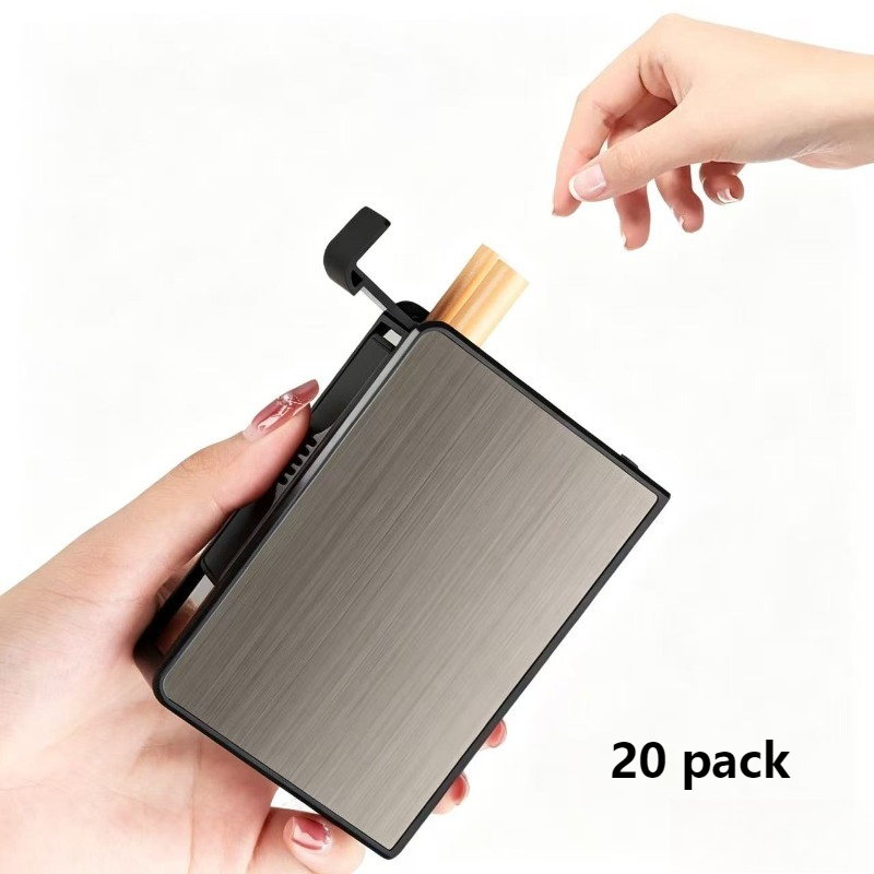 Portable Cigarette Case Metal  - Smoking & Vaping Accessories 리뷰 및 가격