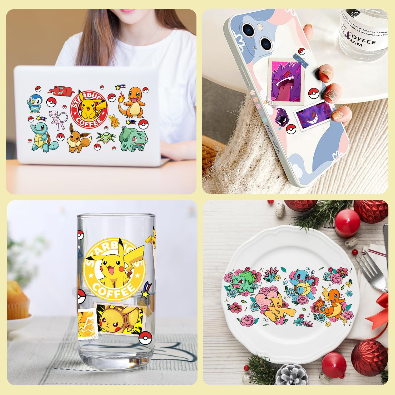 Cute Cartoon Elf  UV DTF Trans - Rdta Tank Glass 리뷰 및 가격