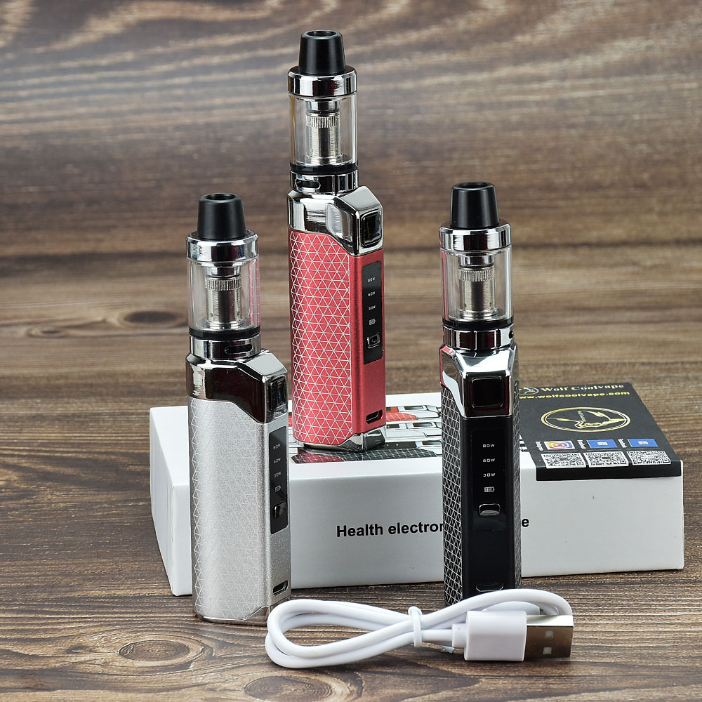 80W Vape mod Starter Kit Box M - Accessories For Vaping 리뷰 및 가격