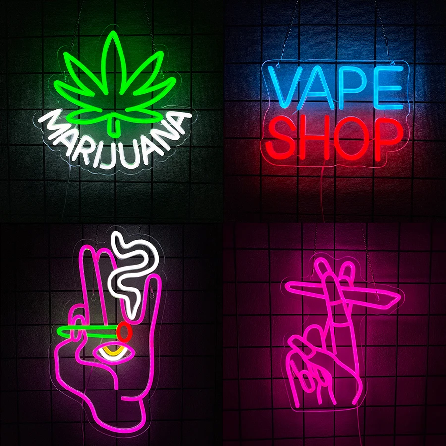 Vape Shop Neon Sign For Wall D - Vaping Shop 리뷰 및 가격