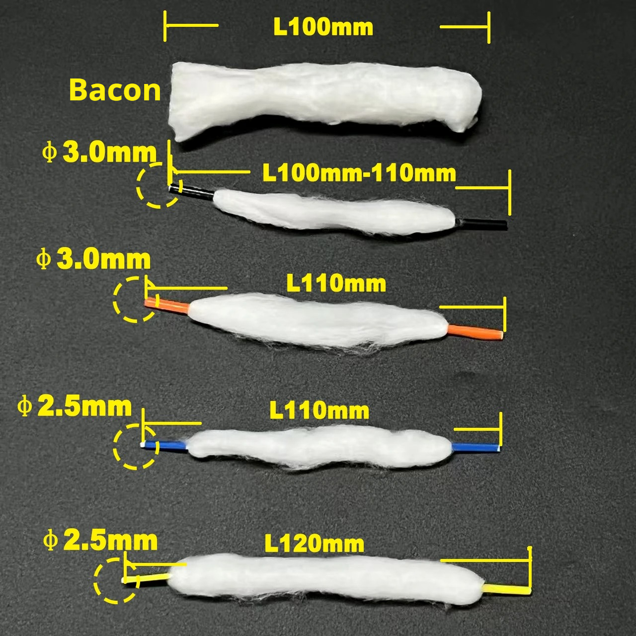 10/5/3/2/1 PACK PREMIUM 2.5/3  - Cotton Wick Organic 리뷰 및 가격