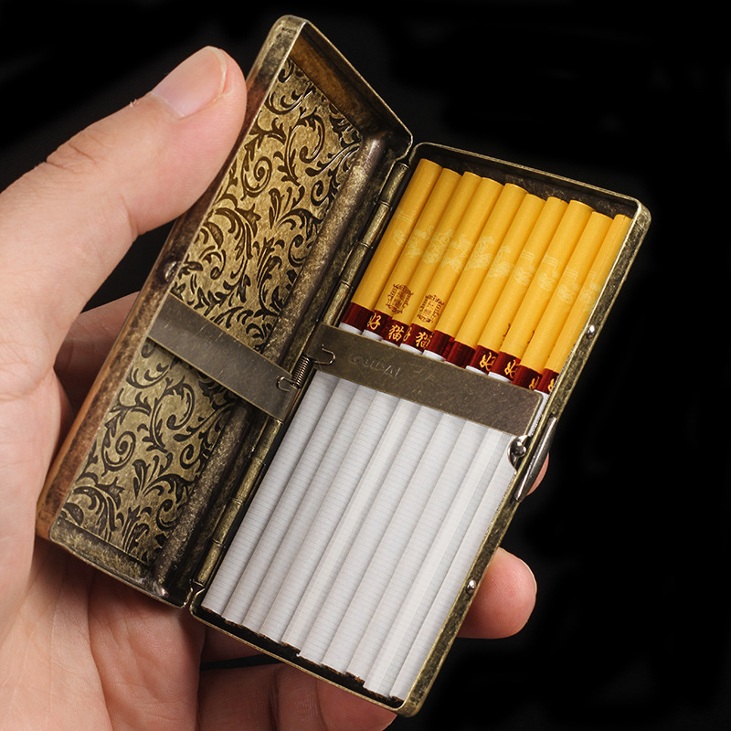 Slim Embossed Cigarette Case 2 - Smoking & Vaping Accessories 리뷰 및 가격