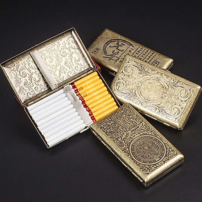 Slim Embossed Cigarette Case 2 - Smoking & Vaping Accessories 리뷰 및 가격