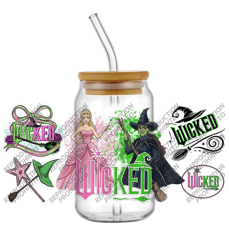3D UV DTF Witch Bow Pattern cu - Rdta Tank Glass 리뷰 및 가격