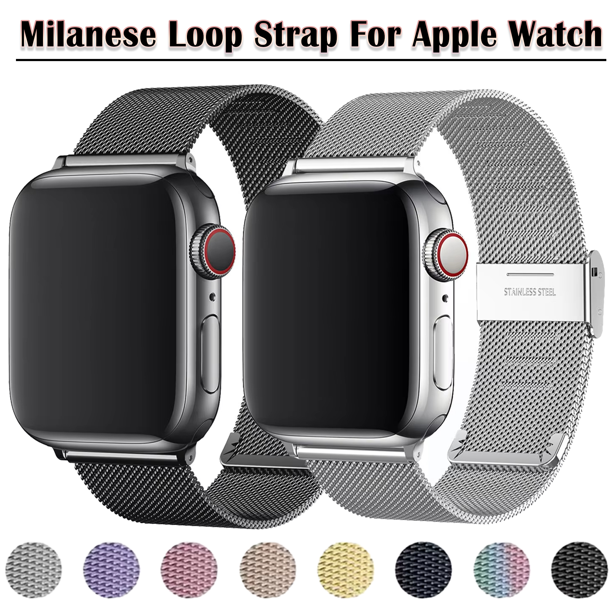 Milanese Loop Band for Apple W - Mesh Coil Strip 리뷰 및 가격