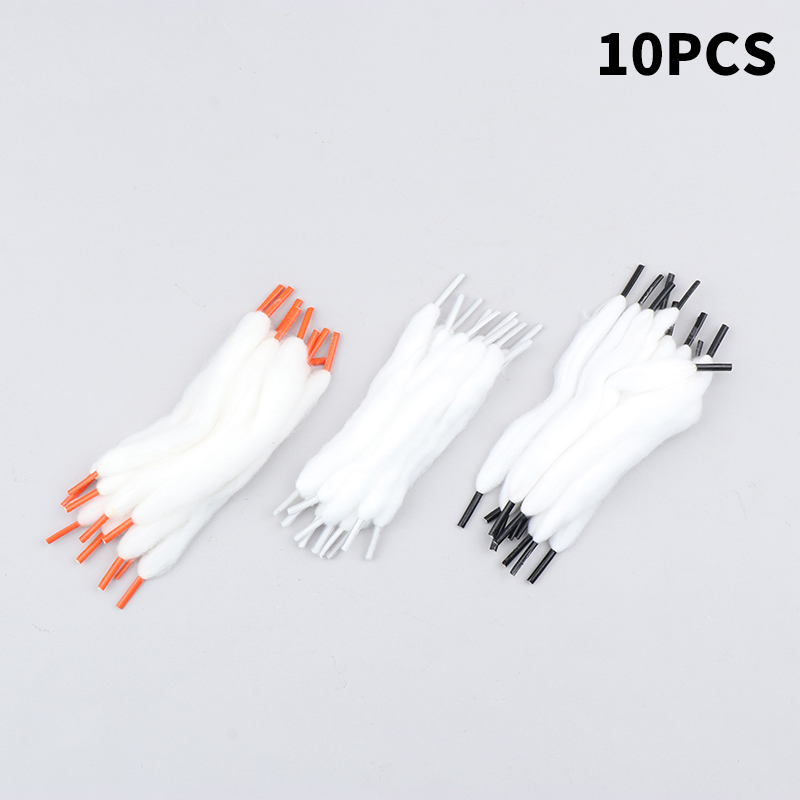 10pcs Prebuilt Organic Shoelac - Cotton Wick Organic 리뷰 및 가격