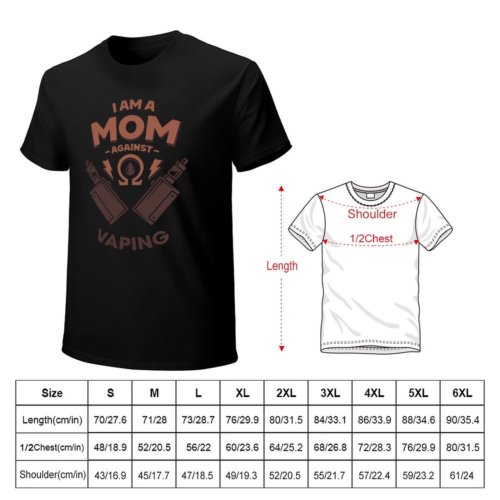 I am a MOM against VAPING T-Sh - Quick Vape 리뷰 및 가격
