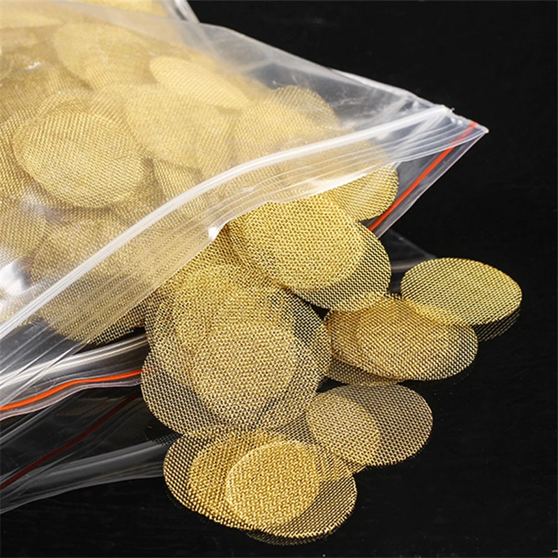 100pcs/Lot 20mm Brass Copper S - Weed Vaping Accessories 리뷰 및 가격
