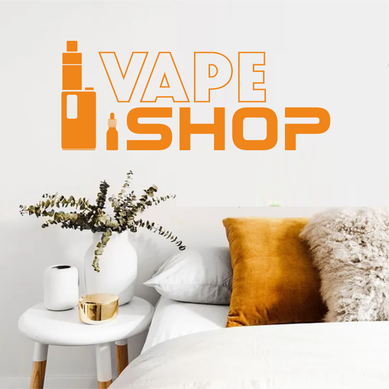 Vinyl Wall Decals Vape Shop Si - Vaping Shop 리뷰 및 가격
