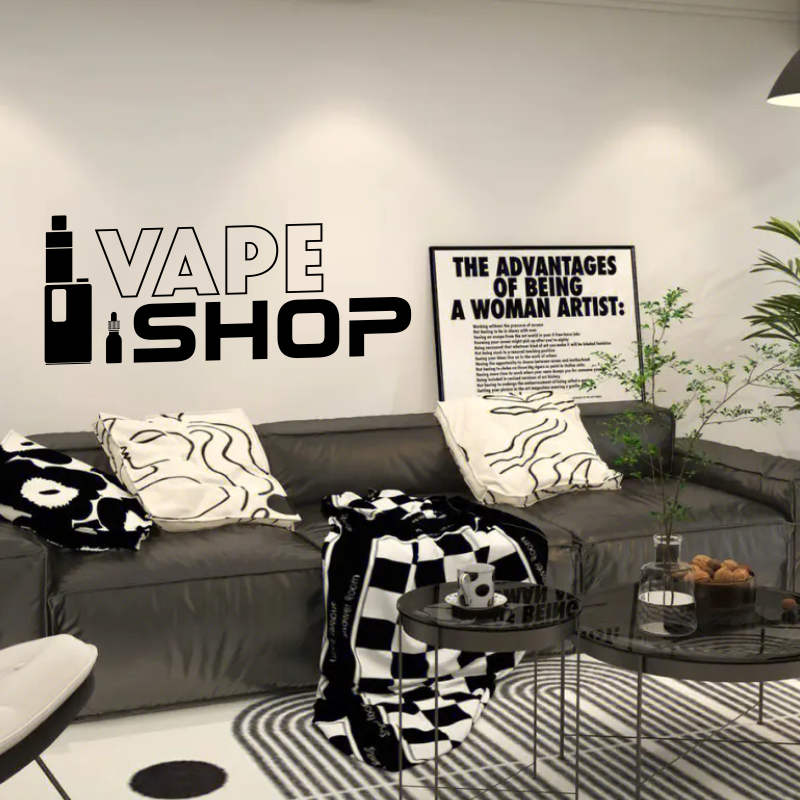 Vinyl Wall Decals Vape Shop Si - Vaping Shop 리뷰 및 가격