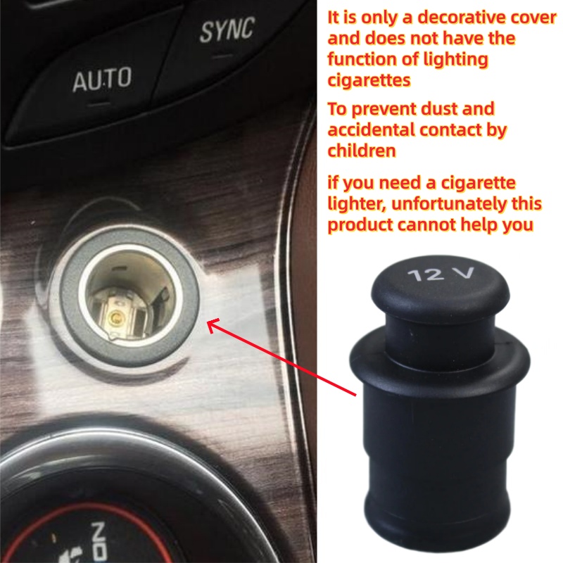 12V Car Cigarette Lighter Dust - Vape Decoration 리뷰 및 가격