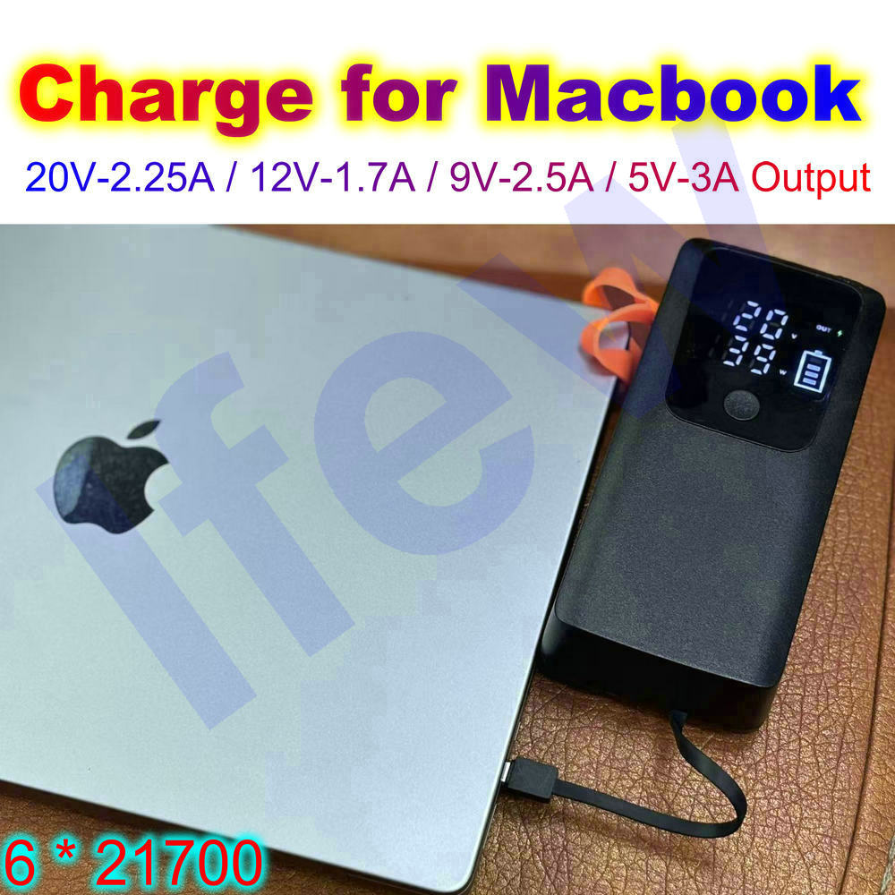 45W Power Bank Shell 21700 Bat - Battery Case Storage 리뷰 및 가격
