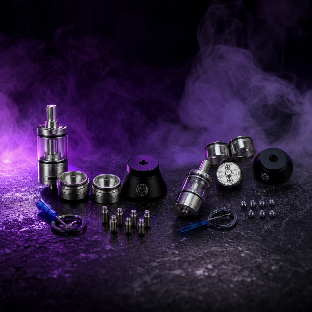 Wolfcool Vape Moka Kuma RTA 4. - Vaping Air 리뷰 및 가격