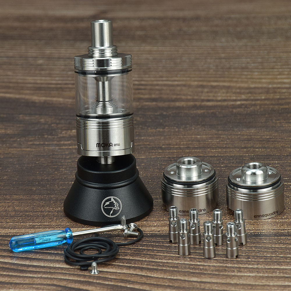 Wolfcool Vape Moka Kuma RTA 4. - Vaping Air 리뷰 및 가격