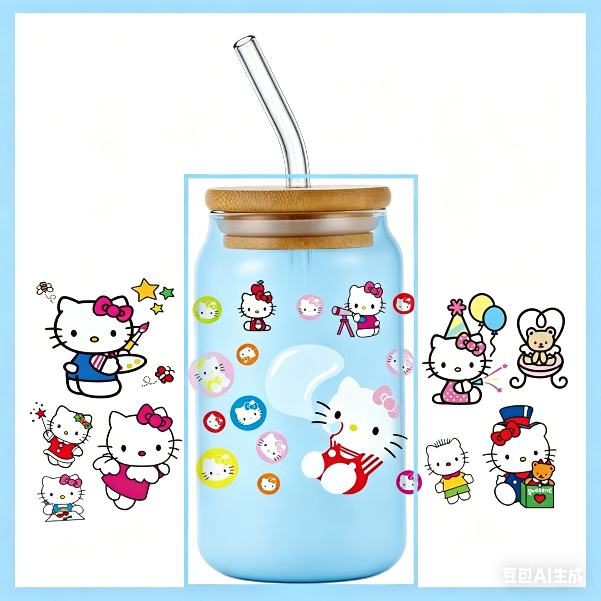 popular Kitty design 16oz 3D u - Rdta Tank Glass 리뷰 및 가격